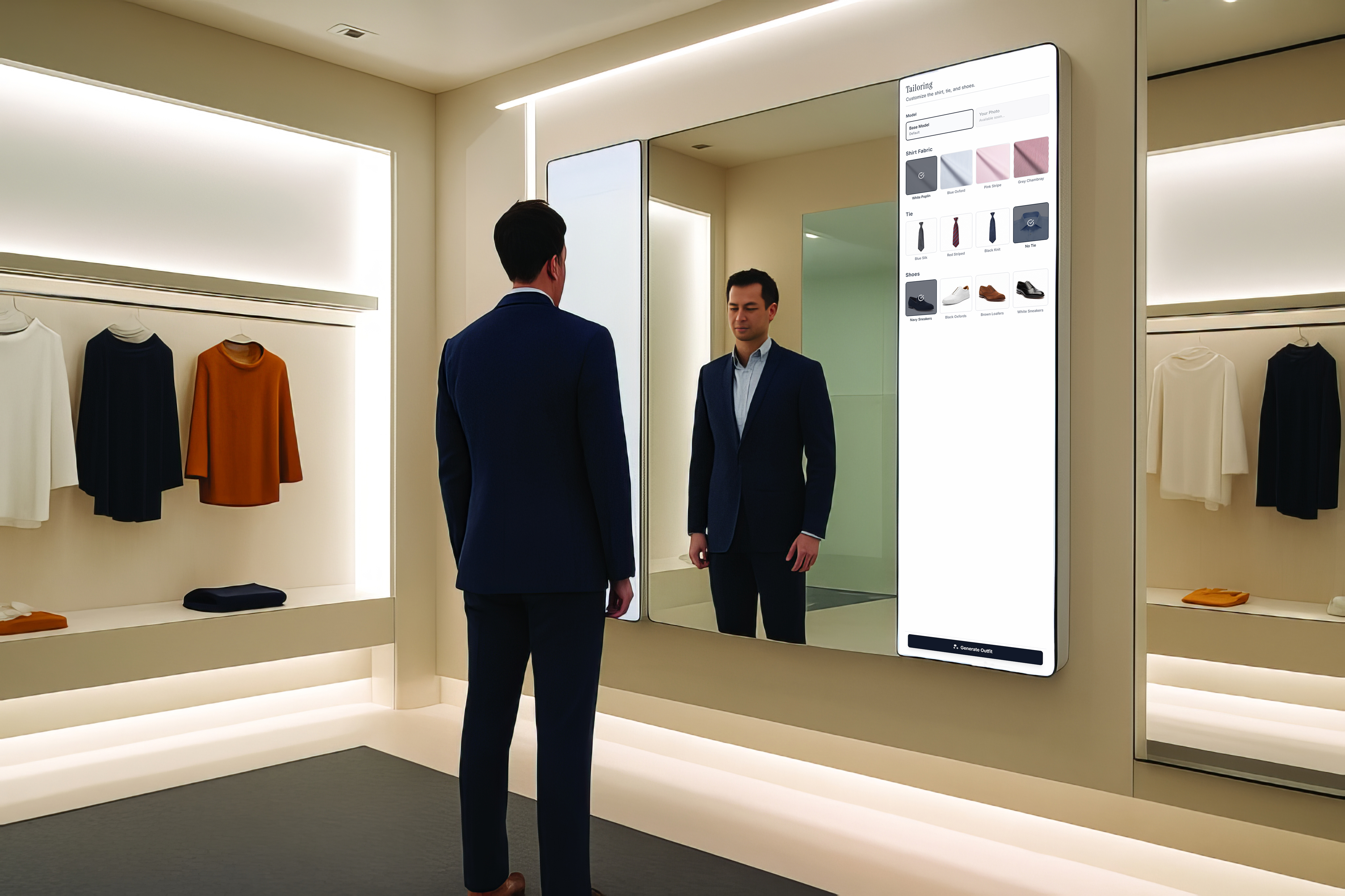 A clearer way to experience made-to-measure